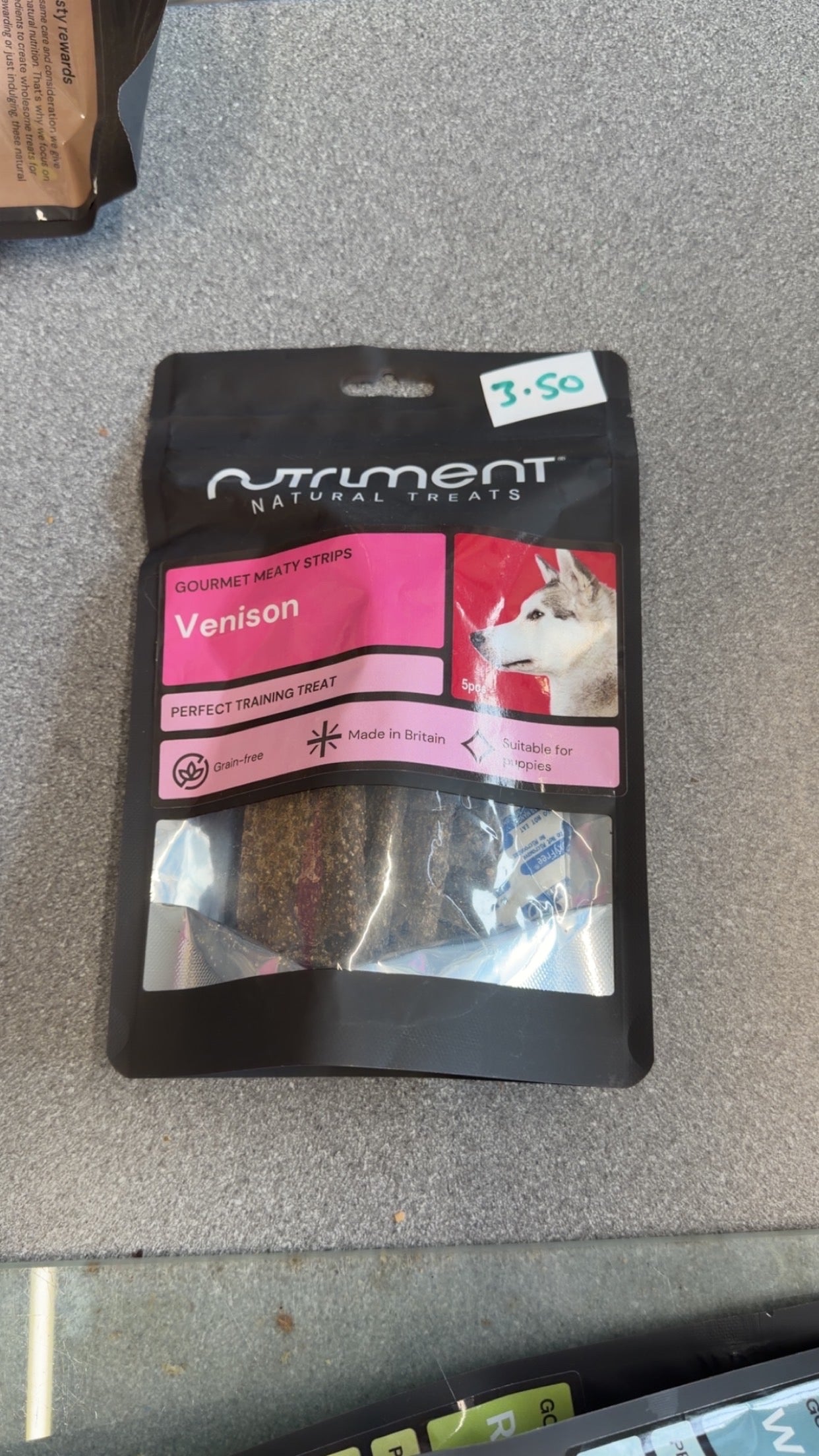 Venison strips