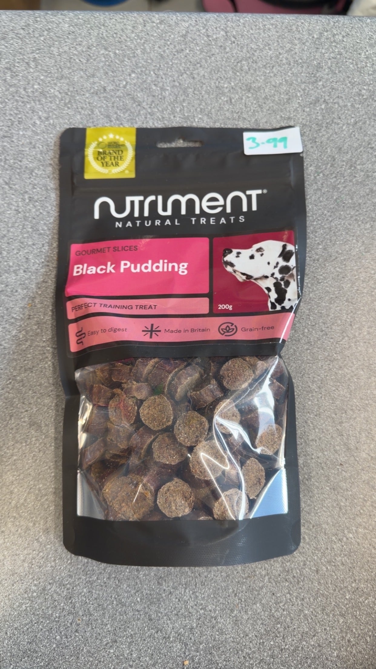 Black pudding sausage bites