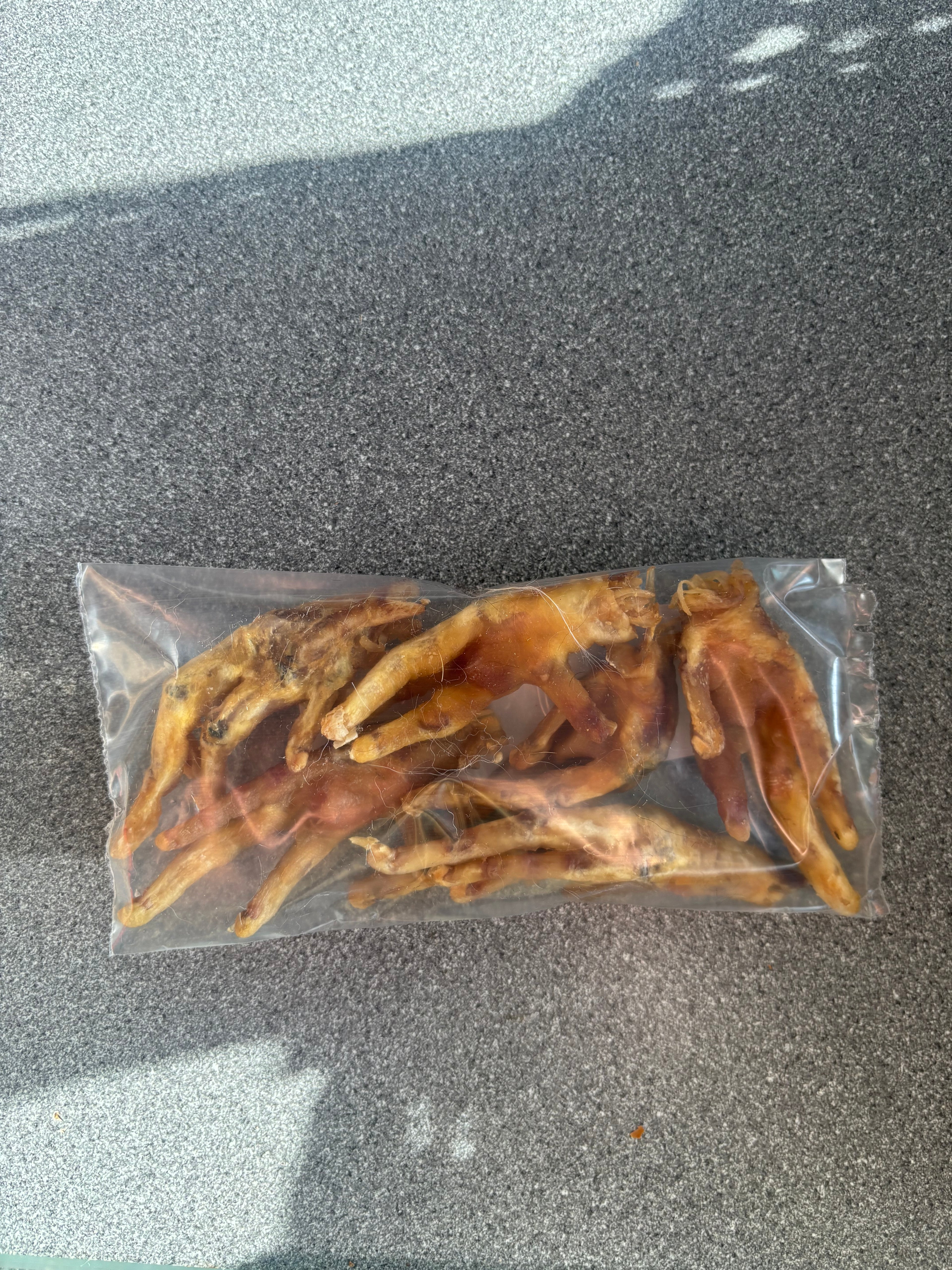 6 pack chicken feet